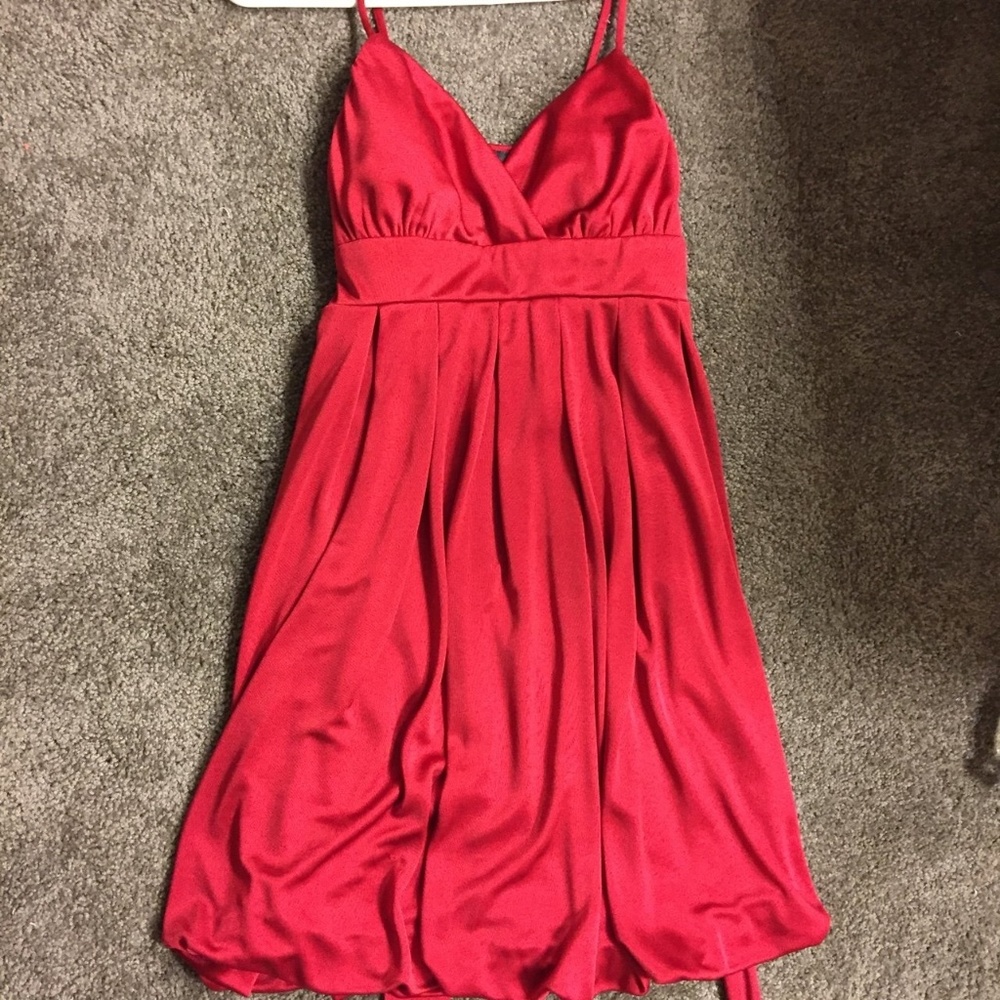 Red dress